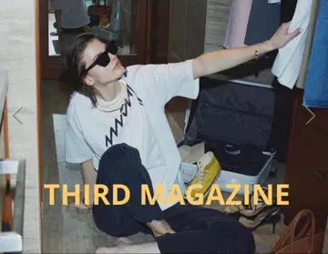 [새상품급] THIRD MAGAZINE / 서드매거진 로고T셔츠