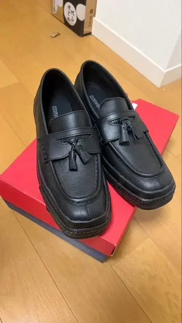 CONVERSE 컨버스 태슬 로퍼 블랙