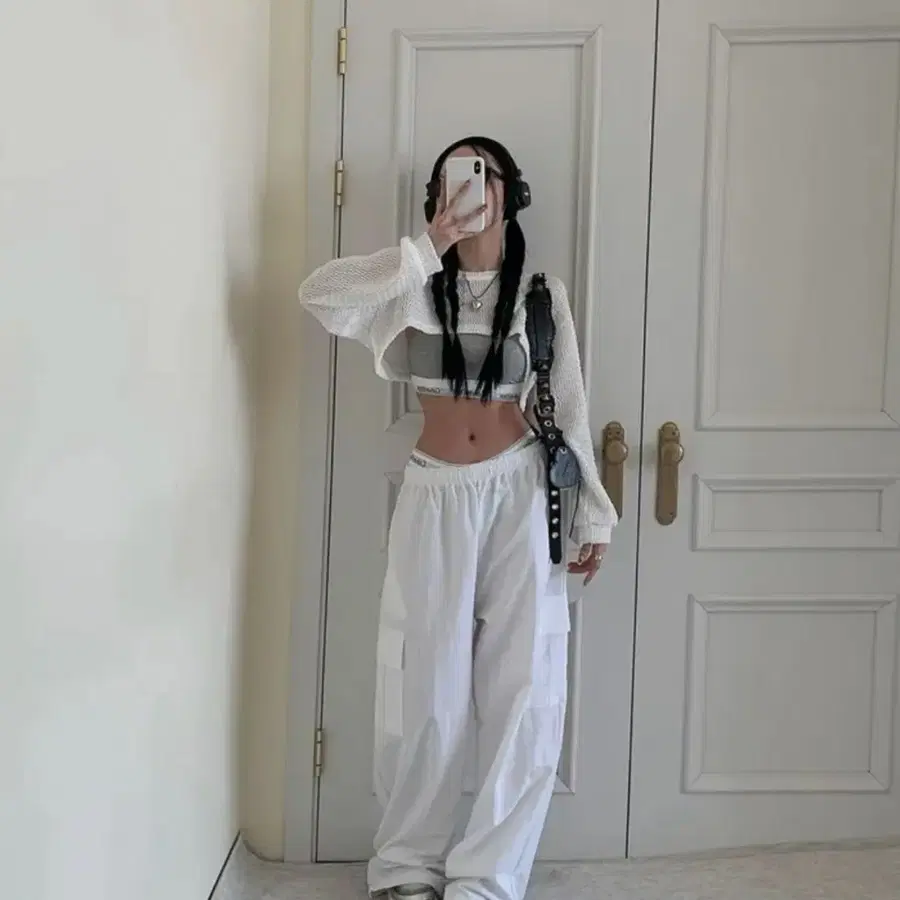 아노락 카고팬츠