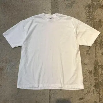 새상품 로스앤젤레스 어패럴 6.5oz 반팔 T셔츠 화이트 M