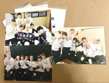 BTS 특전 포토 카드 브로마이드 3장