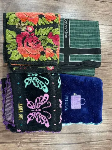 ANNA SUI FURLA Calvin Klein 손수건 세트