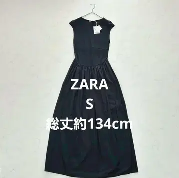 [ 미사용 새상품 ] ZARA 도킹 슬리브리스 롱 원피스 맥시 길이