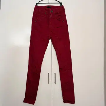 EMODA 스키니 팬츠 레드 사이즈 0