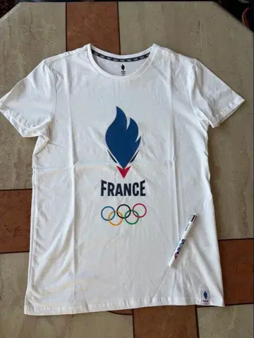 FRANCE 올림픽 공식 티셔츠 볼펜 포함