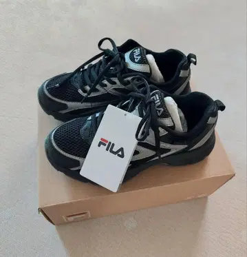 FILA DECODE 스니커즈 블랙 23cm