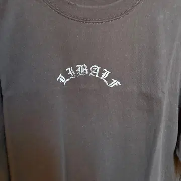 LIBALF 티셔츠 블랙 M 사이즈