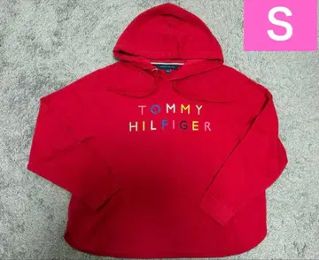 TOMMY HILFIGER 후드티 레드 S