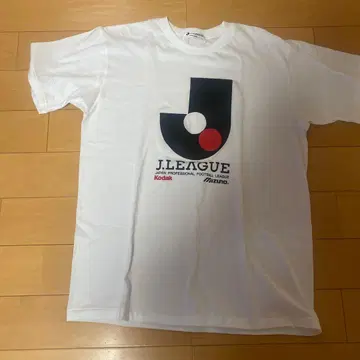 J.LEAGUE Mizuno 티셔츠 화이트 프리 사이즈