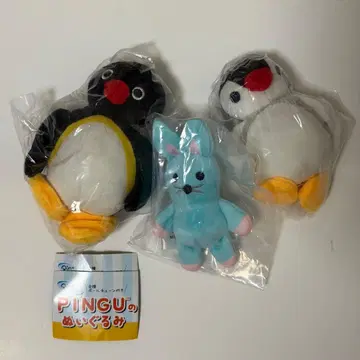 PINGU 봉제 인형 핑구 핑가 토끼 가챠가챠