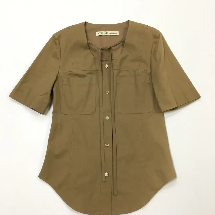 24년도 럭키슈에뜨 여성 반팔 셔츠 블라우스