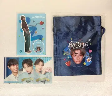 초특급 타카마츠 아로하 NYLON 아크릴 스탠드 복조리 세트