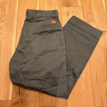 Dickies 구형 택 워크 팬츠 카키 계열 남성용