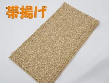 새상품급 레이스 오비 장식 천 베이지