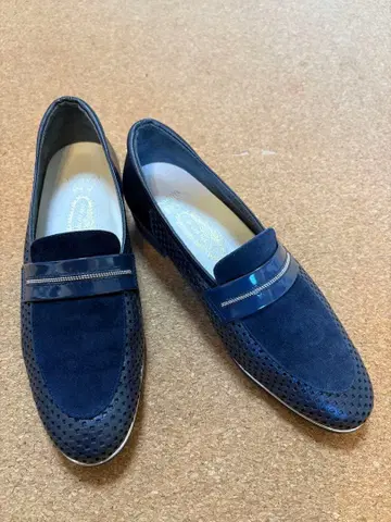 요시노야 GINZA 펀칭 로퍼 22cm