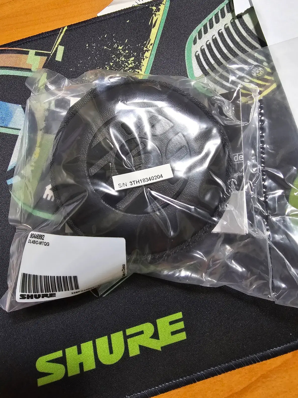 SHURE DL4B/O-MTQG 무지향성 핀마이크 팝니다