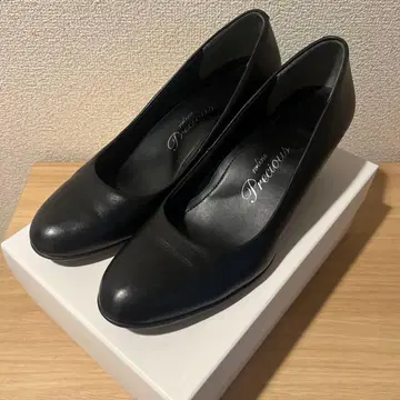 Precious 블랙 하이힐 펌프스 관혼상제 취업활동