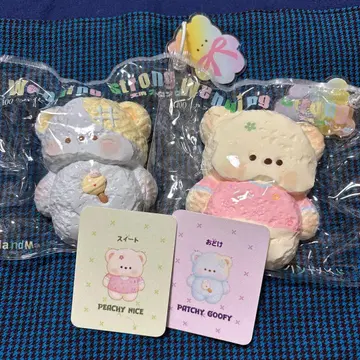 문칭 wenqing strong 반짝이는 작은 곰 2세트