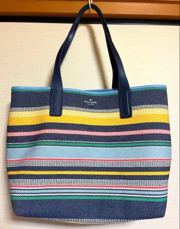 kate spade 보드워크 스트라이프 토트백