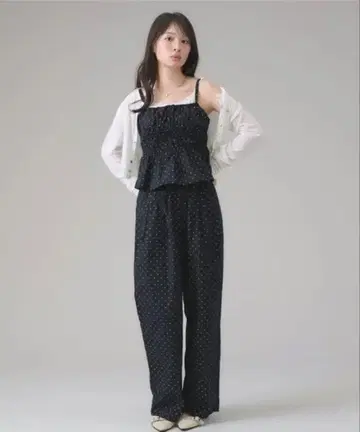 apres jour mignon 뷔스티에 팬츠 셋업