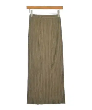 PLEATS PLEASE 롱 맥시 길이 스커트 여성용