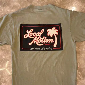 Local Motion T셔츠 올리브 카키