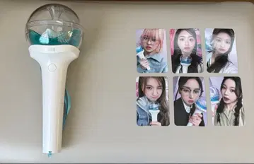NMIXX 공식 응원봉 트레이딩 카드 포함