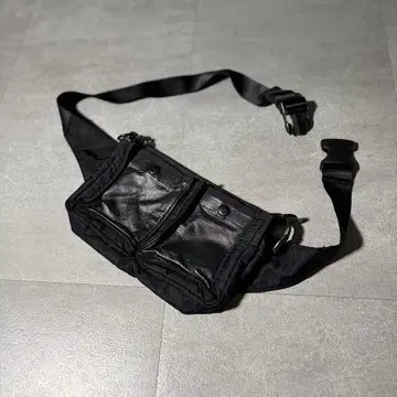 y2k 아카이브 인조 가죽 바디 백 그런지