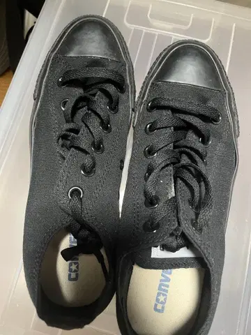 최종 가격 인하! 컨버스 올스타 로우컷 블랙
