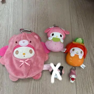 마이멜로디 마스코트 키링 세트