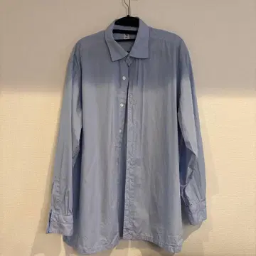 LECHOPPE LE 긴팔 셔츠 블루