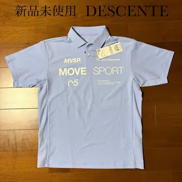 미사용 새상품 데상트 피케 셔츠 무브스포츠 반팔 DESCENTE