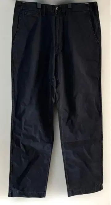 UNIQLO 유니클로 화이트 택 블랙 바지 3L 상당 면 1990~2000년대
