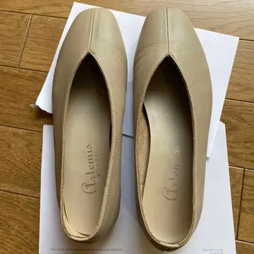 아르테미스 다이애나 플랫슈즈 베이지 24cm