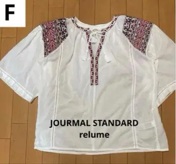 JOURMAL STANDARD relume 자수 블라우스