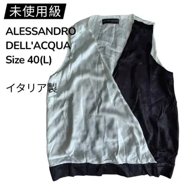 ALESSANDRO DELL'ACQUA 이탈리아제 바이컬러 40