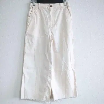 차오패닉 티피 가우초 팬츠 아이보리 S 허리밴딩
