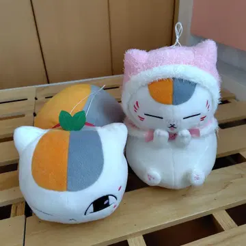 나츠메 우인장 냥코센세 봉제 인형 2세트