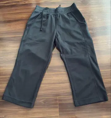 DANSKIN 크롭 팬츠 블랙