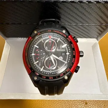 CITIZEN x TOYOTA 86 콜라보 손목시계 에코 드라이브