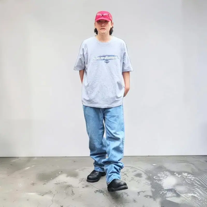 할리데이비슨 반팔티 M0791