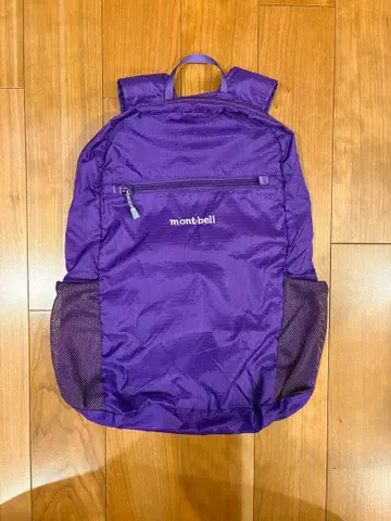 mont-bell 몽벨 포켓터블 라이트팩 15L 퍼플
