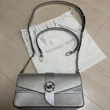 새상품급!! 마이클 코어스 숄더백 실버 결혼식