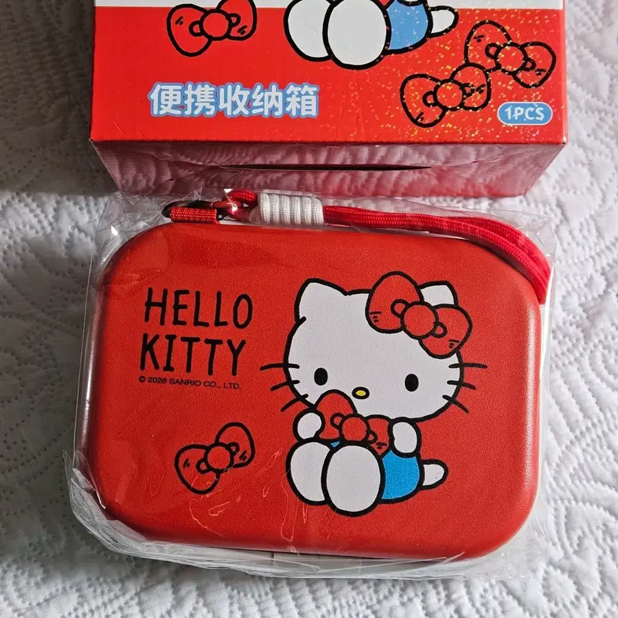 키티 미니 레디백 파우치