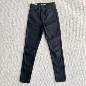 Levi's Mile High Super Skinny 블랙 W26