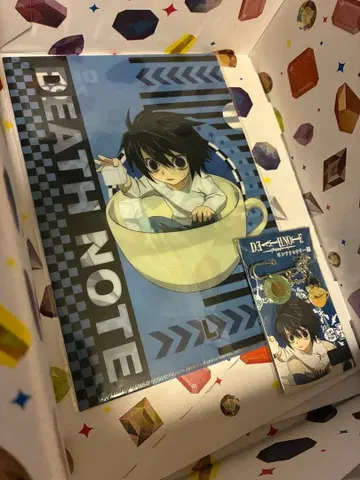 데스노트 DEATH NOTE 미니 클리어 파일 핀 액세서리 L