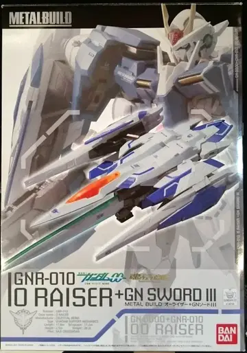 반다이 METAL BUILD 오라이저+GN 소드 III