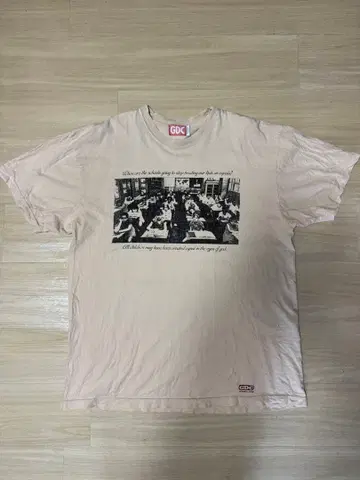 GDC HONEY FITZ 포토 프린트 티셔츠 XL