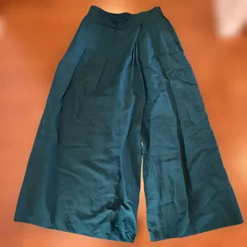 Ballsey 여성용 와이드 팬츠 다크 그린