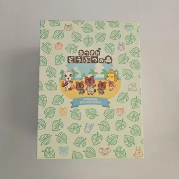 모여봐요 동물의 숲 오리지널 사운드트랙 초회 수량 한정 생산반